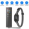 2-in-1 Dog Shock and Bark Collar Dog Training Collar with Remote Rechargeable IP68 Waterproof with 3 Channels for Medium and Small Dogs