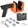 Pocket Hole Jig Kit, 1/2", 3/4", 1-1/2" Adjustable, 360° Rotating Handle, Jig Pocket Hole System with 260 Screws, C-Clamp, Stop Collar, Drill Bit