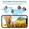 Fresh Fab Finds 4G 4K 30FPS Solar Trail Camera IP66 Wildlife Cam w/ Night Vision & App