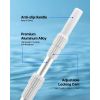 Pool Pole, 3.4 to 12 Ft Telescoping Swimming Pool Cleaning Poles, Professional Adjustable Telescopic Pole with Extension Pole