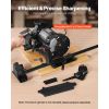 Pro Grind Sharpening System, Multi-Grind Sharpening Jig for 6" & 8" Bench Grinder - with Platform Jig, Tool Rest Bar, Setup Block, Miter Slide