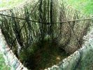 Folding Blind with bag + Ghillie Blind Cover| Color