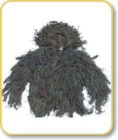 BDU Ghillie Suit Jacket| Color| Woodland (Option: Extra Large - Long)