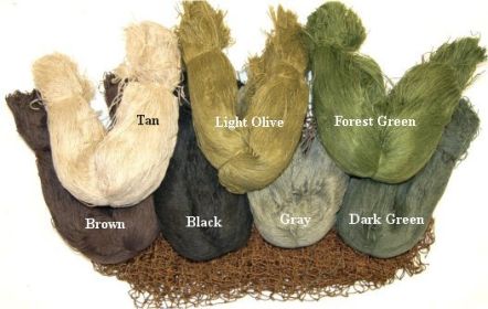Next Generation Ghillie Camouflage Kit (Option: Dark Brown)