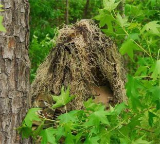 Ghillie Sniper Boonie hat - Mil-Spec.| Color Scheme| Desert (Option: 7)
