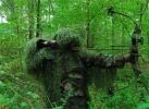 Ultra-Light Ghillie Bow Hunting jacket| Ghillie color| Woodland;BDU pattern| Digital Woodland