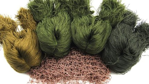 Ghillie Tracker Kits - NEW Synthetic|TAN (Option: Desert)