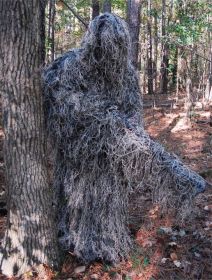 Ghillie Poncho - Synthetic Ultra light (Option: Desert)